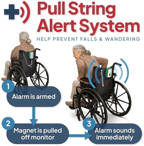 Alarma Básica con Cuerda para Prevención de Caídas y Anti-Deambulación de Smart Caregiver - BPS-01 - imagen 2