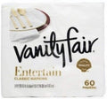 Servilletas Vaniti Fair Napkins Classic de 3 capas, 60 piezas, Paquete de 2, Color Blanco - imagen 1