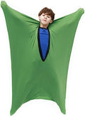 Medias Sensoriales de Movimiento Dinámico SANHO - Versión Actualizada, Pequeñas, 3-5 Años, 40 L x 27 W, Verde - imagen 1