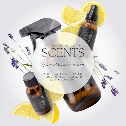 Kit de Inicio O'VEDA – Paquete de Limpieza Multiusos con 1 Concentrado y 1 Botella de Recarga (30ml cada una), Botella de Spray de 16oz y Paño de - imagen 5