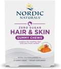 Gomitas de Pelo y Piel Sin Azúcar Nordic Naturals, Limón Fresa - 27 Gomitas - Biotina + GLA de Aceite de Borraja - Promueve el Equilibrio Saludable - imagen 1