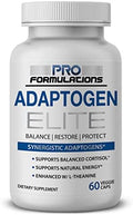 Pro Formulations MD Adaptogen Elite - Mezcla Sinérgica - 60 cápsulas - Equilibra Cortisol y Energía Natural - Con Rhodiola, Ashwagandha, Astrágalo, - imagen 1