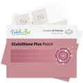 Parches Tópicos PatchAid Glutathione Plus | 100mg L-Glutatión con Cardo Mariano, VIT C, Selenio y Coenzima Q10, Antioxidante y Soporte para el - imagen 1