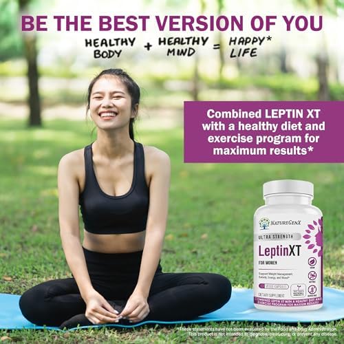 NatureGenX LeptinXT para Mujeres – Control de Peso con Grano de Café Verde, Garcinia y Extracto de Té Verde – Sin Gluten, No OGM, Vegano – 60 - imagen 7