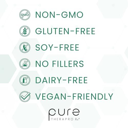 Suplemento de Enzimas Digestivas Extra Fuertes Pure Therapro Rx Elite para Mujeres y Hombres, 90 Cápsulas Veganas - imagen 6