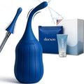 Enema Anal DOCXEN para Hombres y Mujeres ✮ Garantía de por vida ✮ Bulbo de Silicona, Enemas Antireflujo para Limpieza de Colon con Boquilla Flexible - imagen 1