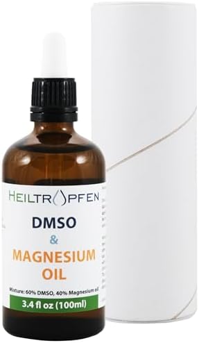 Mezcla de DMSO y Aceite de Magnesio de Dr. Hartmut Fischer (100 ml), Ingredientes de Grado Farmacéutico, Alta Pureza, Bajo Olor, Heiltropfen® - imagen 1