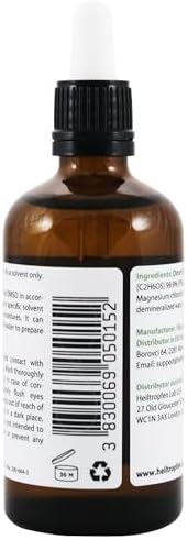 Mezcla de DMSO y Aceite de Magnesio de Dr. Hartmut Fischer (100 ml), Ingredientes de Grado Farmacéutico, Alta Pureza, Bajo Olor, Heiltropfen® - imagen 7