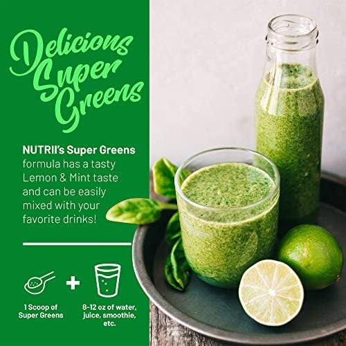 Nutrii Polvo Superalimento Orgánico Verde para la Inmunidad - Alivia la Digestión, Aumenta la Vitalidad y Energía. Fórmula de Acción Rápida con - imagen 5