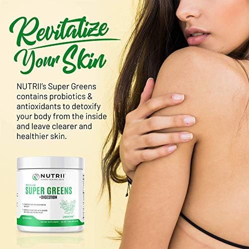 Nutrii Polvo Superalimento Orgánico Verde para la Inmunidad - Alivia la Digestión, Aumenta la Vitalidad y Energía. Fórmula de Acción Rápida con - imagen 7