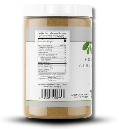 Leche de Alpiste Premium con Cúrcuma, Guanábana y Moringa – Mezcla de Superalimentos Bexpertsusa – 16 oz – Vegana, Libre de Lácteos, No Transgénica, - imagen 2