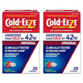 Pastillas para la garganta Cold-Eeze de Cereza Natural con Zinc, Remedio Homeopático para el Resfriado, Reduce Duración del Resfriado, 25 Pzas, - imagen 1