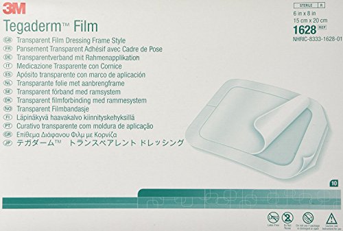 Venda Transparente 3M Tegaderm® Film 6 x 8 Pulgadas, 10 Por Caja - imagen 1