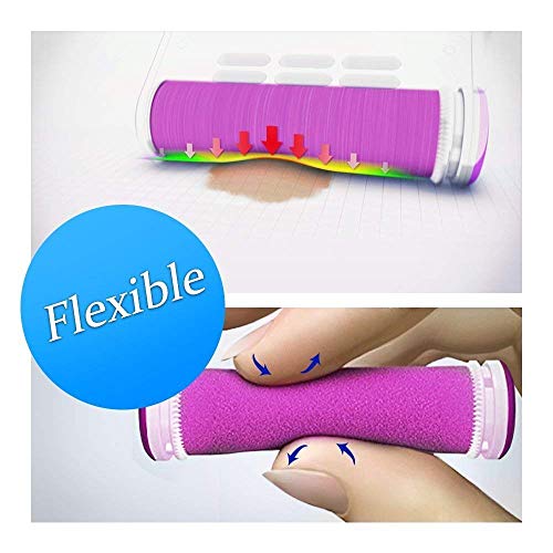 Rollos de Repuesto Extra Gruesos Emjoi Micro-Pedi con Tecnología SoftFLEX - Paquete de 4 - imagen 2