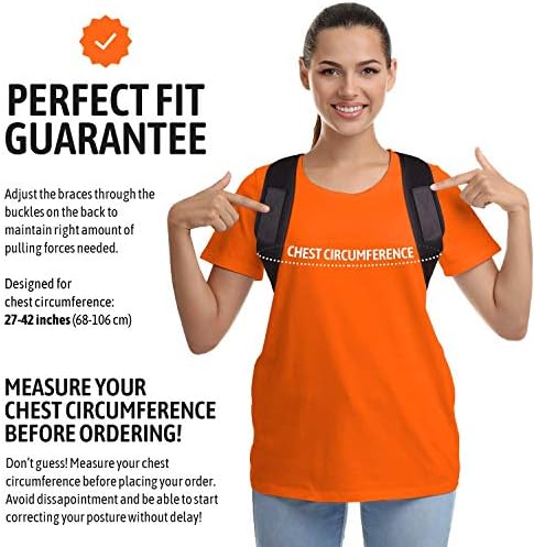 Corrector de Postura para Hombres y Mujeres, Faja Bodywellness para Soporte de Clavícula, Ajustable y Alivio del Dolor de Cuello, Espalda y Hombros - imagen 5