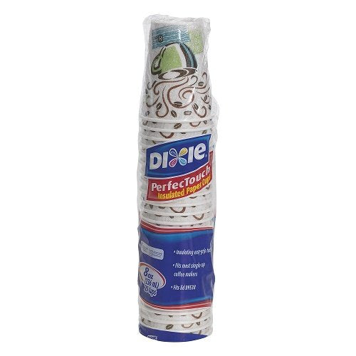 Vasos de papel aislantes Dixie PerfecTouch, 12 oz, Coffee Haze, 160 piezas - imagen 5