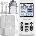 Unidad TENS 3 en 1 Estimulador Muscular, Máquina de Masaje EMS con 40 Intensidades para Alivio Gradual de Dolor de Hombro, Ciática y Espalda, - imagen 1