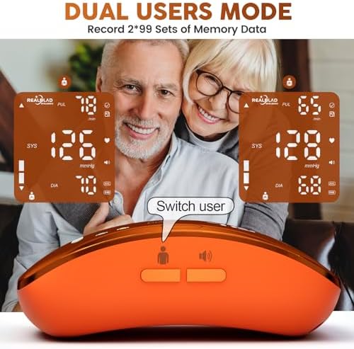 Monitor de Presión Arterial de Muñeca con Pantalla Táctil LED - Manguito Ajustable de 5.1 a 9.3 pulgadas, Recargable, Memoria de 99x2 Lecturas y - imagen 2