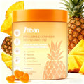 Gomitas de Piña Itiban para Mujeres, Equilibrio de pH Femenino, Probióticos Vaginales, Soporte Inmunológico, Veganas y Sin Gluten, 60 Gomitas, 30 - imagen 1