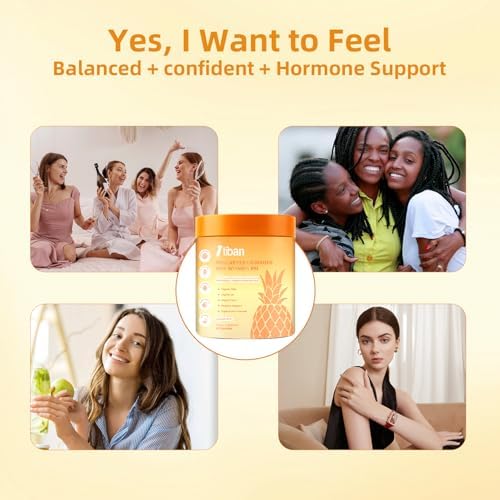 Gomitas de Piña Itiban para Mujeres, Equilibrio de pH Femenino, Probióticos Vaginales, Soporte Inmunológico, Veganas y Sin Gluten, 60 Gomitas, 30 - imagen 7