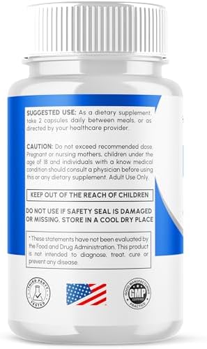 Paquete de 2 Cápsulas Nerve Flow, Suplemento Natural para el Nervio Ciático, Máxima Potencia con Vitaminas Avanzadas para Hombres y Mujeres (120 - imagen 5