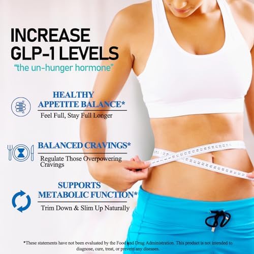 Suplemento de Soporte Metabólico GLP-1, Fórmula Natural 9 en 1 para Mujeres y Hombres, Líquido Oral Diario GLP1 con Berberina y Canela Ceylon丨Apoya - imagen 4