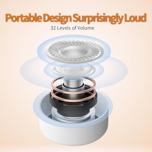 Máquina de Sonido Sleepbox Portátil con 30 Sonidos Relajantes, Temporizador, Batería Recargable y 32 Niveles de Volumen para Dormir y Relajarse - imagen 6