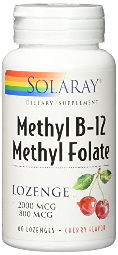Lozenges de B-12 + Folato Metílico SOLARAY | 60 Unidades - imagen 6
