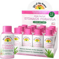 Lily of the Desert Shot para el Estómago – Jugo de Aloe Vera Orgánico con FOS Prebiótico y Mezcla Herbal, 2 Oz Cada Uno, Paquete de 12 - imagen 1