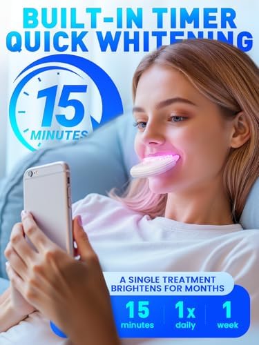 Kit de Blanqueamiento Dental con Luz LED: 3 Bolígrafos de Gel Blanqueador con 35% de Peróxido de Carbamida - Elimina Manchas de Café y Té - Luz LED - imagen 4