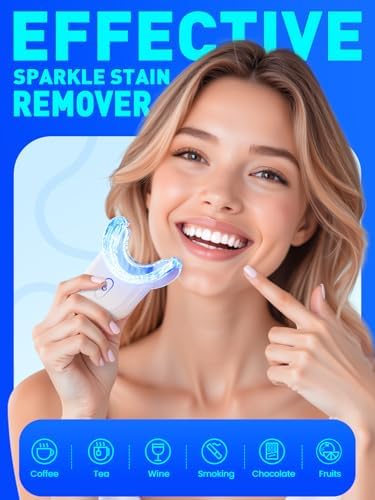 Kit de Blanqueamiento Dental con Luz LED: 3 Bolígrafos de Gel Blanqueador con 35% de Peróxido de Carbamida - Elimina Manchas de Café y Té - Luz LED - imagen 5