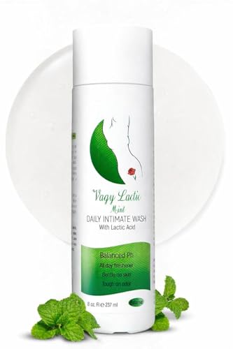Vagy Rejuvenation Jabón Íntimo Femenino con Ácido Láctico y Caléndula – Limpiador Vaginal Suave pH Balanceado – 8 oz (8.1 oz, Menta) - imagen 1