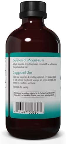 NutriCology Cloruro de Magnesio Líquido - Suplemento de Magnesio Altamente Absorbible - Soporte para Electrolitos y Sistema Nervioso - 94 Porciones - - imagen 3