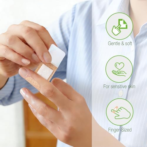 Curitas de Silicón NeuHeils para Piel Sensible - 80 Piezas: 60 Pzs Pequeñas (0.75x3) y 20 Pzs Grandes (2x4) | No Adherentes, Hipoalergénicas, Sin - imagen 5
