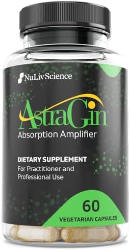 Nuliv Science AstraGin - Potenciador de máxima biodisponibilidad para suplementos pre-entrenamiento, BCAA y proteína en polvo - imagen 1