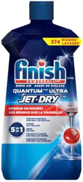 Finish Quantum Ultra Jet Dry, Ayuda para Enjuagar, 374 Lavados, 1.12 L - imagen 1