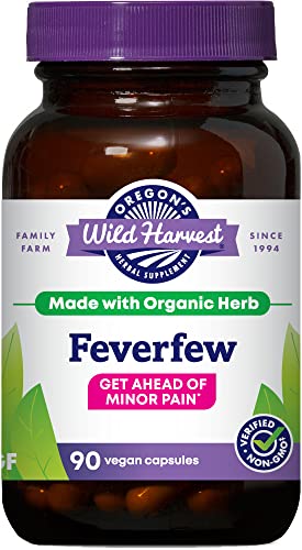 Suplementos Herbales Orgánicos Oregon's Wild Harvest de Fiebre de San Juan (F.D.), No GMO, 90 Cápsulas - imagen 5