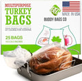 Bolsas para Horno de Pavo Multipropósito Buddy Bags Co - Hechas en EE. UU. - 19 x 24.5 - Paquete de 25 - imagen 1