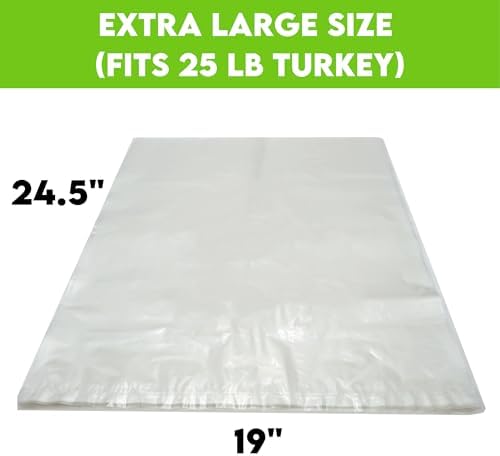 Bolsas para Horno de Pavo Multipropósito Buddy Bags Co - Hechas en EE. UU. - 19 x 24.5 - Paquete de 25 - imagen 5