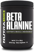Suplemento Pre-Entreno NutraBio Beta Alanina - Polvo de Beta Alanina - 360g - imagen 1
