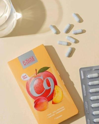 Suplemento Dietético C-Nine C9 7 Cápsulas con Chía, Chile, Nopal y Arándano - imagen 3