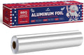 Rollo de Papel Aluminio Resistente de 30 Micrones – 12 pulgadas de ancho x 150 pies de largo, 150 pies cuadrados – Grado BBQ y Extra Grueso, Ideal - imagen 1
