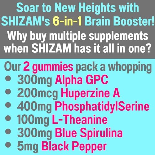Gomitas de Alpha GPC, Huperzina A, Fosfatidilserina, L-Teanina, Espirulina Azul y Bioperina - Suplemento de Alpha-GPC y más - imagen 2