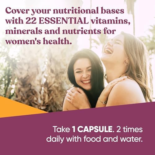 Eu Natural Next Gen Multivitamínico para Mujeres - 22 Vitaminas Optimizadas para Inmunidad, Belleza, Energía y Más - 60 Cápsulas Vegetarianas - imagen 6