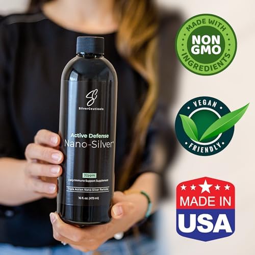 Plata Coloidal con Tecnología Nano - 32ppm 8oz - 8X Más Efectiva - Soporte Inmunológico Natural - A partir de 5 Años - Sin Sabor ni Olor - Probado - imagen 6