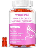 Gomitas de Inositol Sin Azúcar Whoyun, Suplemento de Myo-Inositol y D-Chiro Inositol 40:1 para Mujeres, Fertilidad y Salud Hormonal, 60 piezas - imagen 1