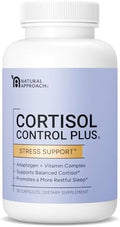 Cortisol Control Plus – Suplemento de Cortisol para Hombres y Mujeres, Manejo del Estrés, Energía Calmante, Ánimo y Sueño Reparador – Adaptógeno - imagen 1