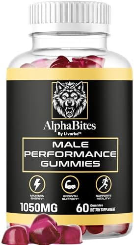 Alpha Bites - Fórmula Original 7 en 1 Gummies, AlphaBites para Hombres, Suplemento Avanzado de Rendimiento y Energía, Reseñas de Gummy, 1 Mes - imagen 1