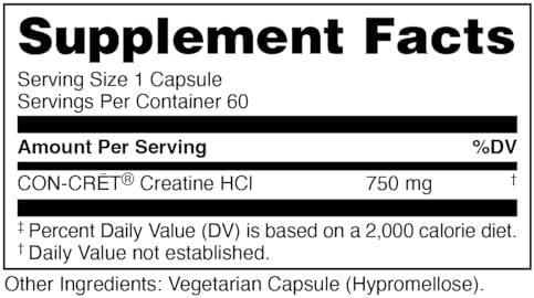 Bucked Up Babe Creatine HCL en Cápsulas para Mujeres, 750mg por Porción - 60 Porciones (60 Cápsulas) - imagen 2