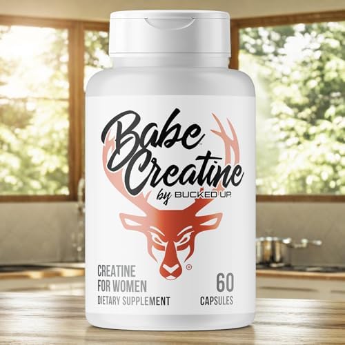 Bucked Up Babe Creatine HCL en Cápsulas para Mujeres, 750mg por Porción - 60 Porciones (60 Cápsulas) - imagen 5